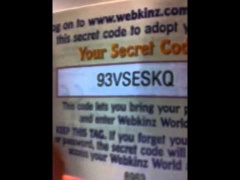 Webkinz Secret Code